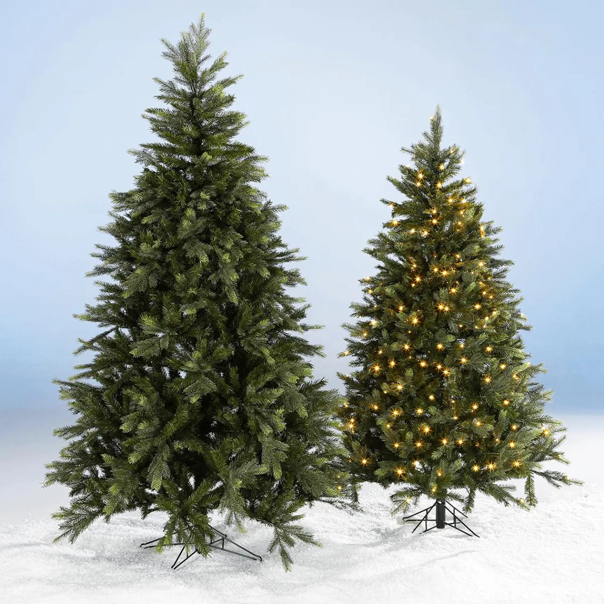 Clearance DecoWoerner Künstlicher Weihnachtsbaum Nordmanntanne 210 Cm grün
