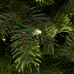 Hot DecoWoerner Künstlicher Weihnachtsbaum Nordmanntanne Mit LED 240 Cm grün