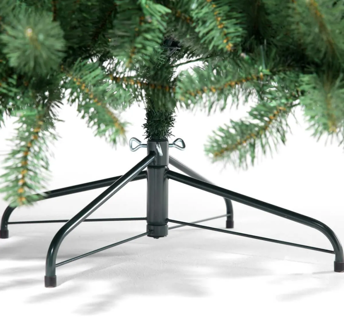 New DecoWoerner Künstlicher Weihnachtsbaum Weißtanne Mit LED 240 Cm grün