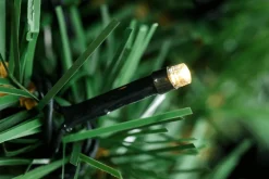 Online DecoWoerner Künstlicher Weihnachtsbaum Geschmückt Mit LED, 210 Cm rot