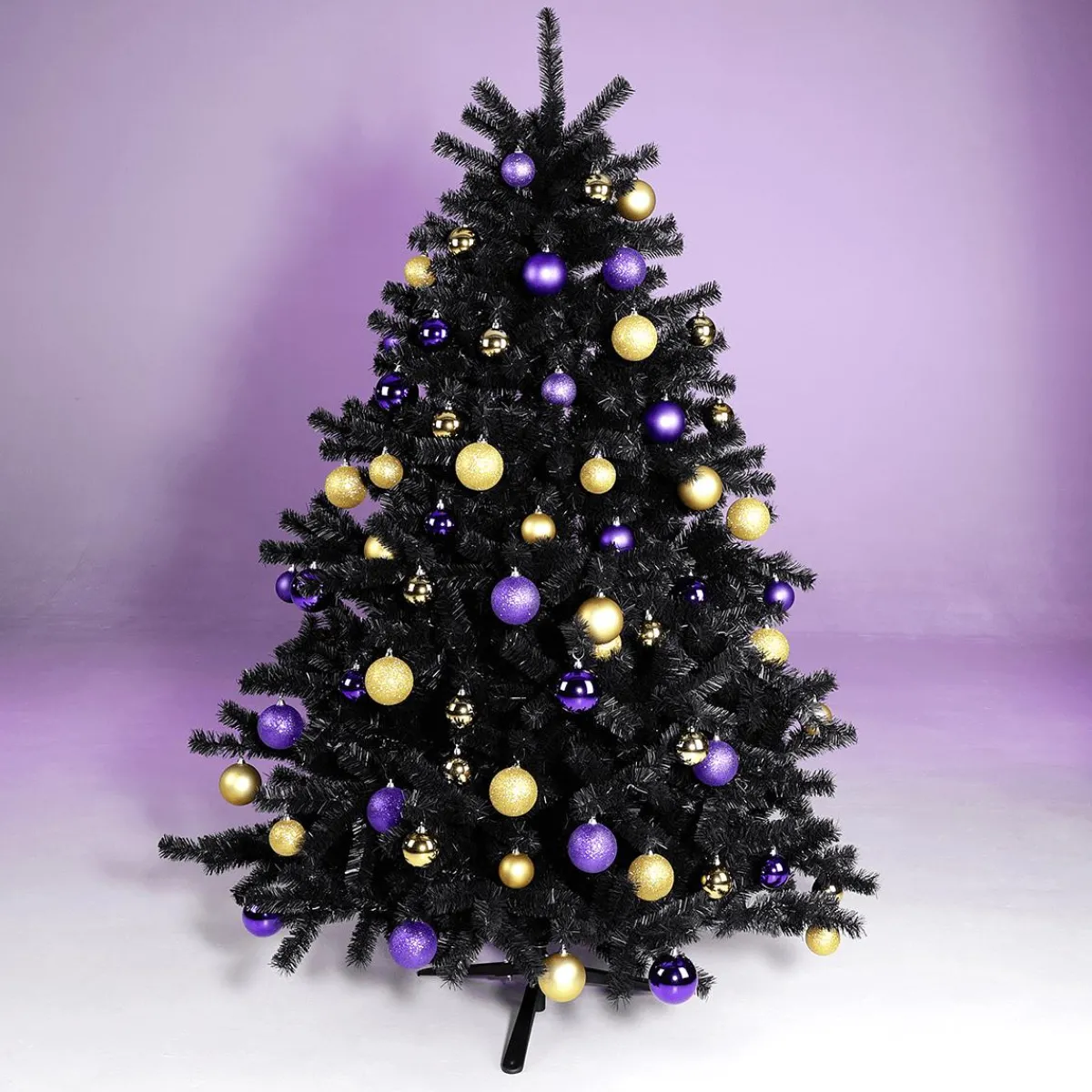 Sale DecoWoerner Künstlicher Weihnachtsbaum Aus em Luvi, B1 schwarz