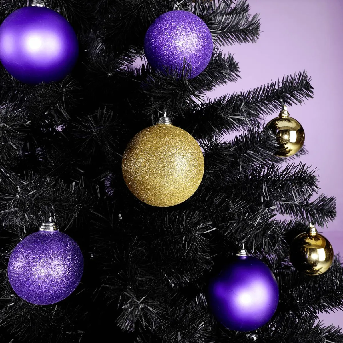 Sale DecoWoerner Künstlicher Weihnachtsbaum Aus em Luvi, B1 schwarz
