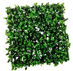 Discount DecoWoerner Künstliches Buchspaneel 25 X 25 Cm grün