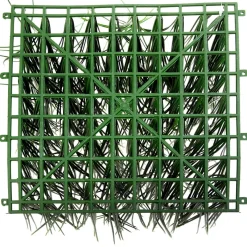 Outlet DecoWoerner Künstliches Deluxe Graspaneel, 25 X 25 Cm grün
