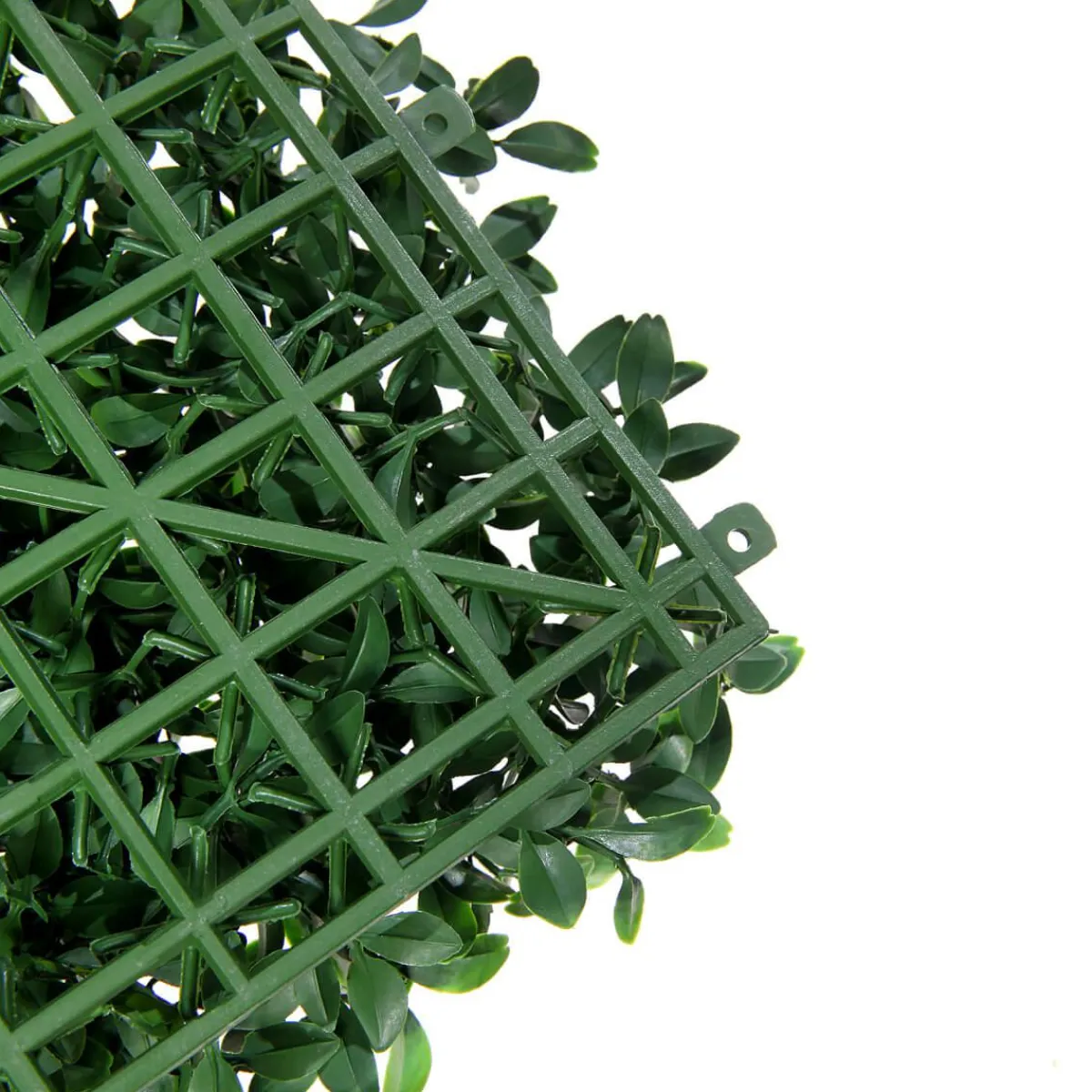 New DecoWoerner Künstliches Fittonia-Buchs-Paneel 25 X 25 Cm grün