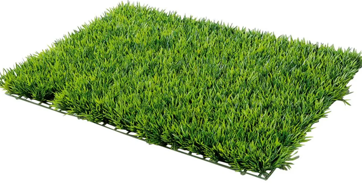 Outlet DecoWoerner Künstliches Graspaneel 60 X 40 Cm grün