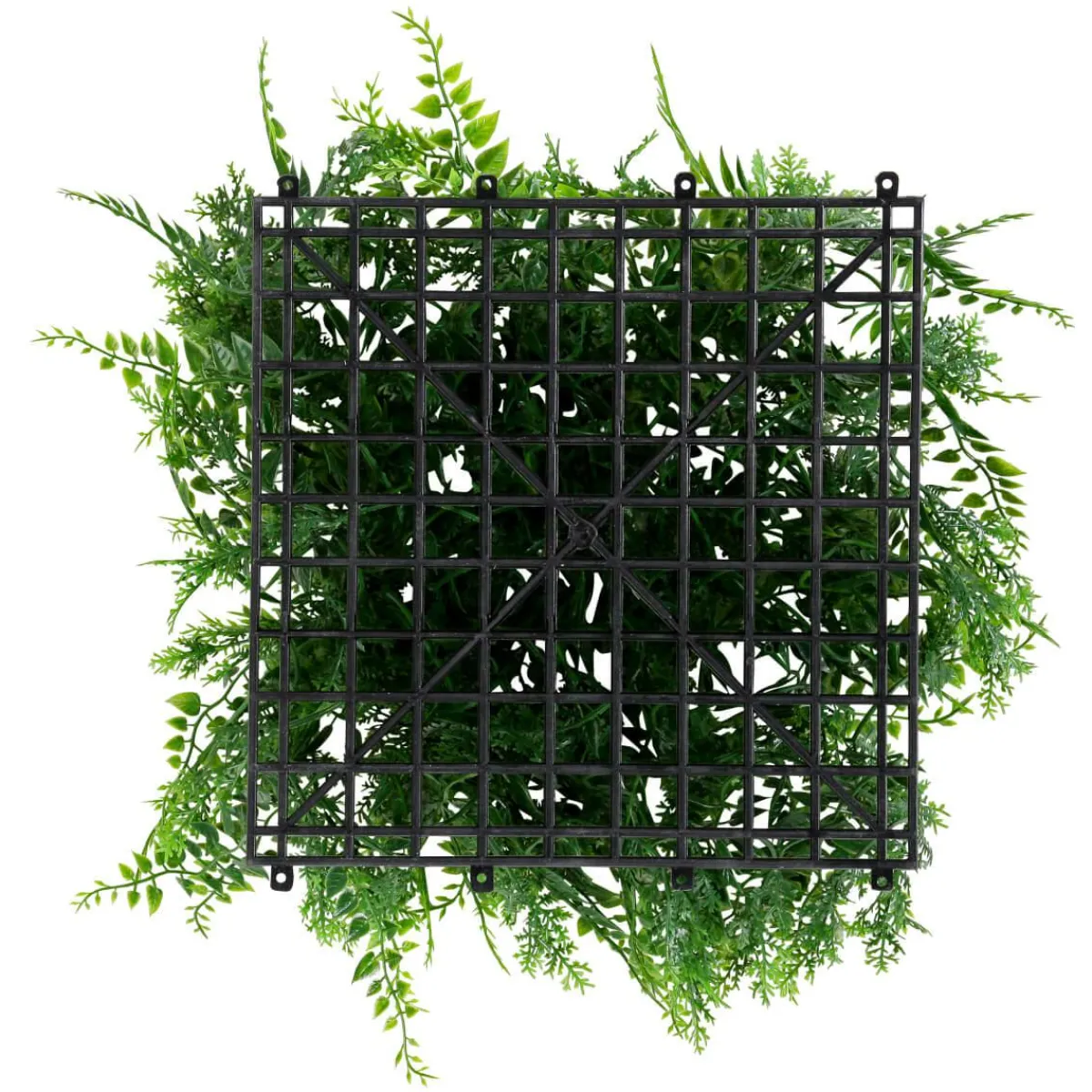Online DecoWoerner Künstliches Premium Farn-Eukalyptus-Paneel, 25 X 25 Cm grün