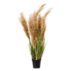 Clearance DecoWoerner Künstliches Schilfgras Im Topf 110 Cm Hoch grün