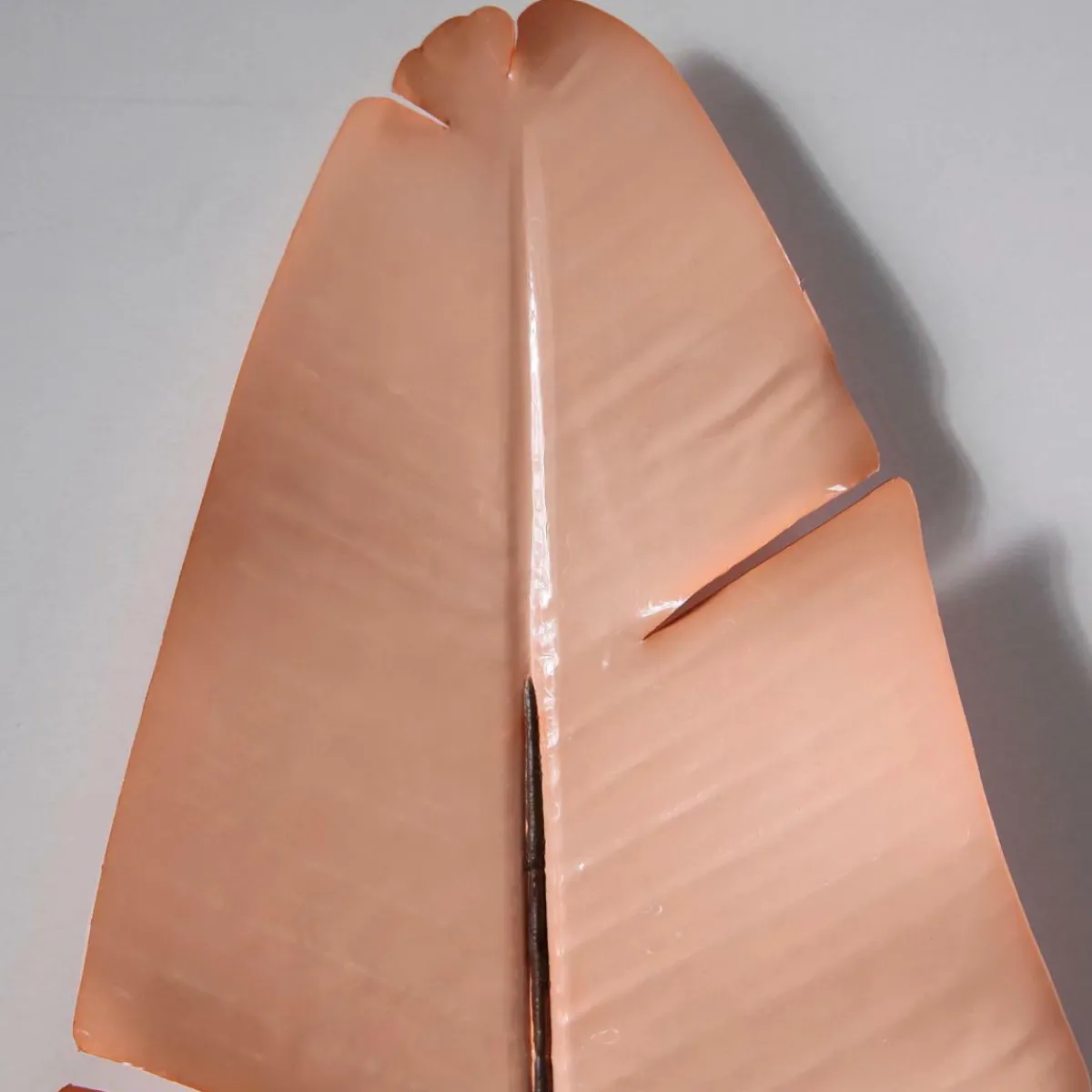 New DecoWoerner Künstliches Strelizienblatt 108 Cm rosa