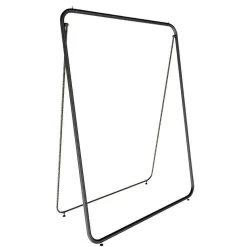 Outlet DecoWoerner Konfektionsständer FOLD, 160 Cm Hoch, Anthrazit Grau