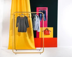 Sale DecoWoerner Konfektionsständer FOLD, 160 Cm Hoch, gold