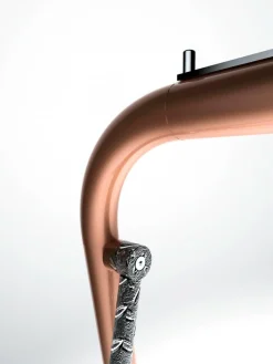 Discount DecoWoerner Konfektionsständer FOLD, 160 Cm Hoch, Kupfer braun