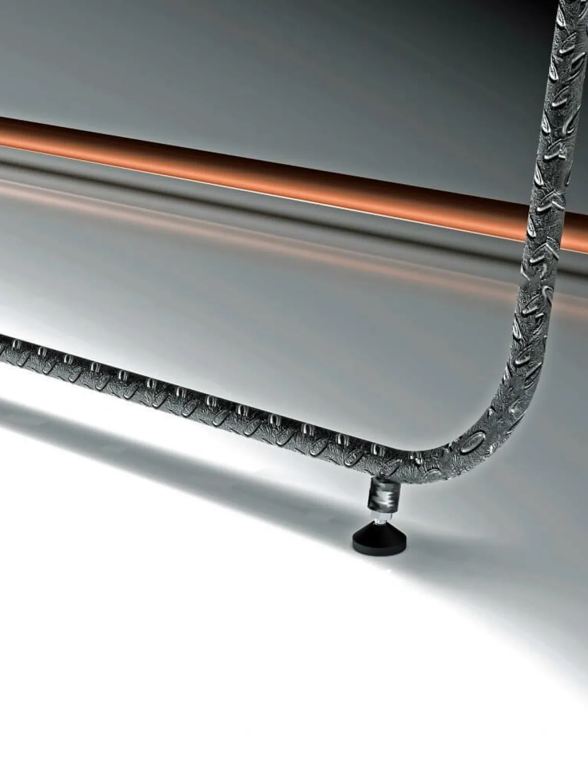 Discount DecoWoerner Konfektionsständer FOLD, 160 Cm Hoch, Kupfer braun