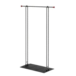 Best DecoWoerner Konfektionsständer LOFT, 90 X 150 Cm Hoch schwarz