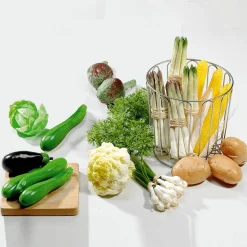 Discount DecoWoerner Kopfsalat Lebensmittel-Attrappe grün