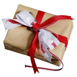 Online DecoWoerner Kordel Geschenkband /weiß 4 Mm 15 M rot