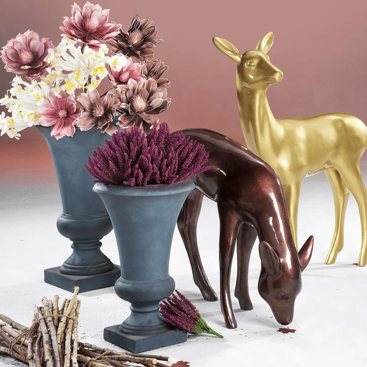Sale DecoWoerner Kunstblume Frangipani 85 Cm weiß