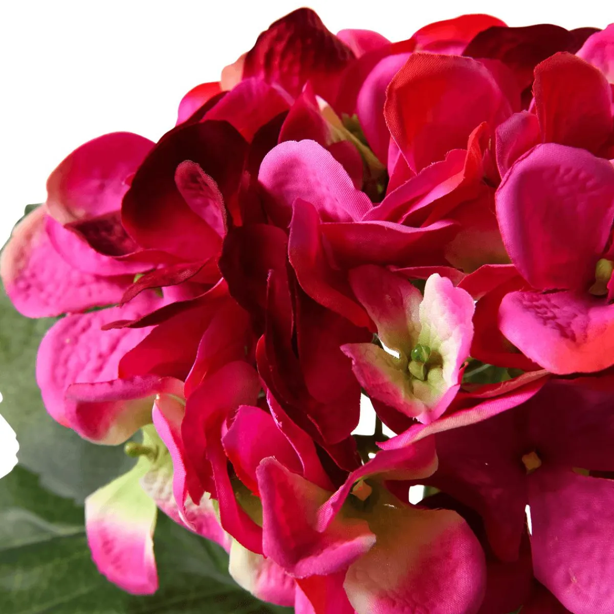 Sale DecoWoerner Kunstblume Hortensie Pink, 52 Cm rosa