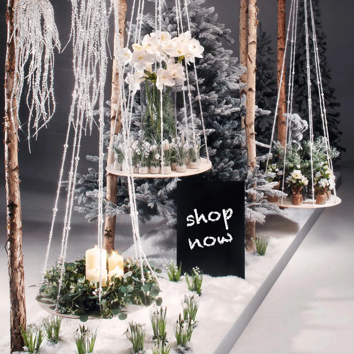 Sale DecoWoerner Kunstblume Schneeglöckchen Im Topf, 20 Cm Hoch weiß