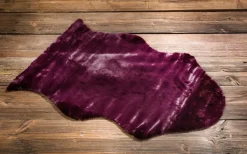 Sale DecoWoerner Kunstfell 60cm violett