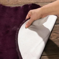 Sale DecoWoerner Kunstfell 60cm violett