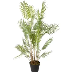 Hot DecoWoerner Kunstpalme Areca Im Topf, 120 Cm grün