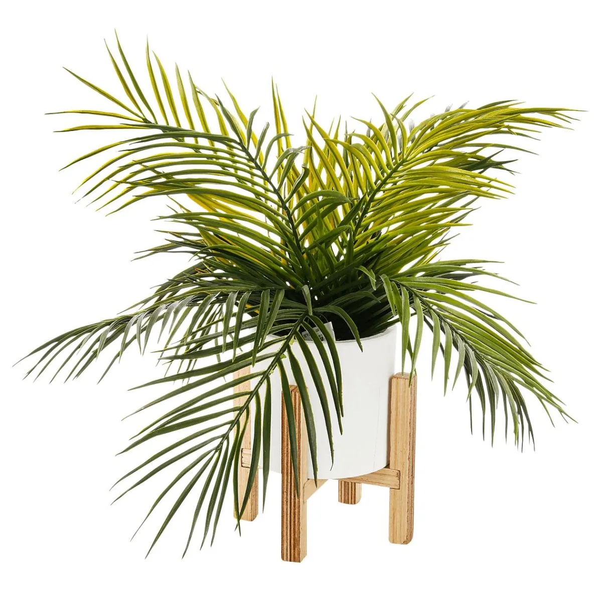 Discount DecoWoerner Kunstpalme Im Topf 40 Cm grün