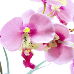 Outlet DecoWoerner Kunstpflanze Orchidee Im Topf , 28 Cm rosa