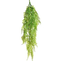 Best DecoWoerner Kunstpflanzenhänger Duffy Farn, 89 Cm grün