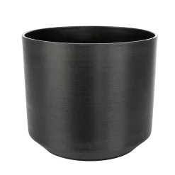 Outlet DecoWoerner Kunststoff Pflanzenübertopf , 12 Cm schwarz