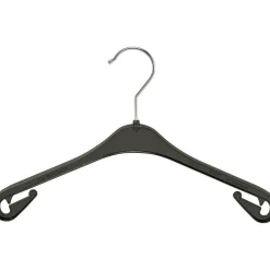 Discount DecoWoerner Kunststoffbügel, 33 Cm, 1 Karton à 450 Stück schwarz