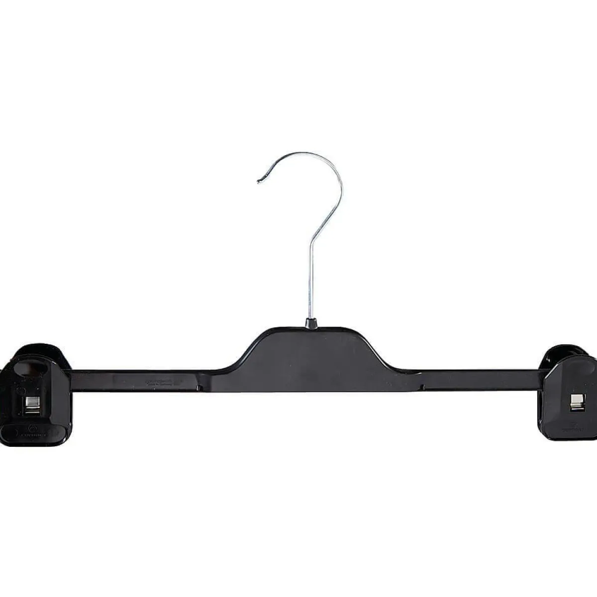 New DecoWoerner Kunststoffbügel Mit Klammern 40 Cm, 1 Karton à 40 Stück schwarz