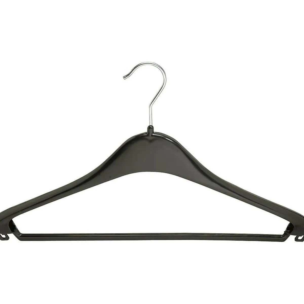 Sale DecoWoerner Kunststoffbügel Mit Steg 44 Cm, 1 Karton à 125 Stück schwarz