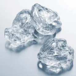 DecoWoerner Kunststoff-Eisbrocken Lebensmittelecht, 50 Stück transparent