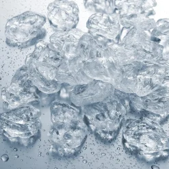 DecoWoerner Kunststoff-Eisbrocken Lebensmittelecht, 50 Stück transparent