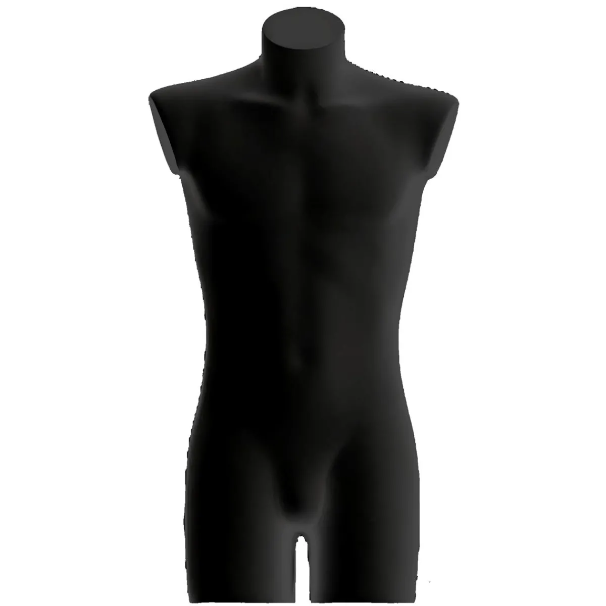 Best DecoWoerner Kunststoff-Torso Herr 90 Cm, schwarz