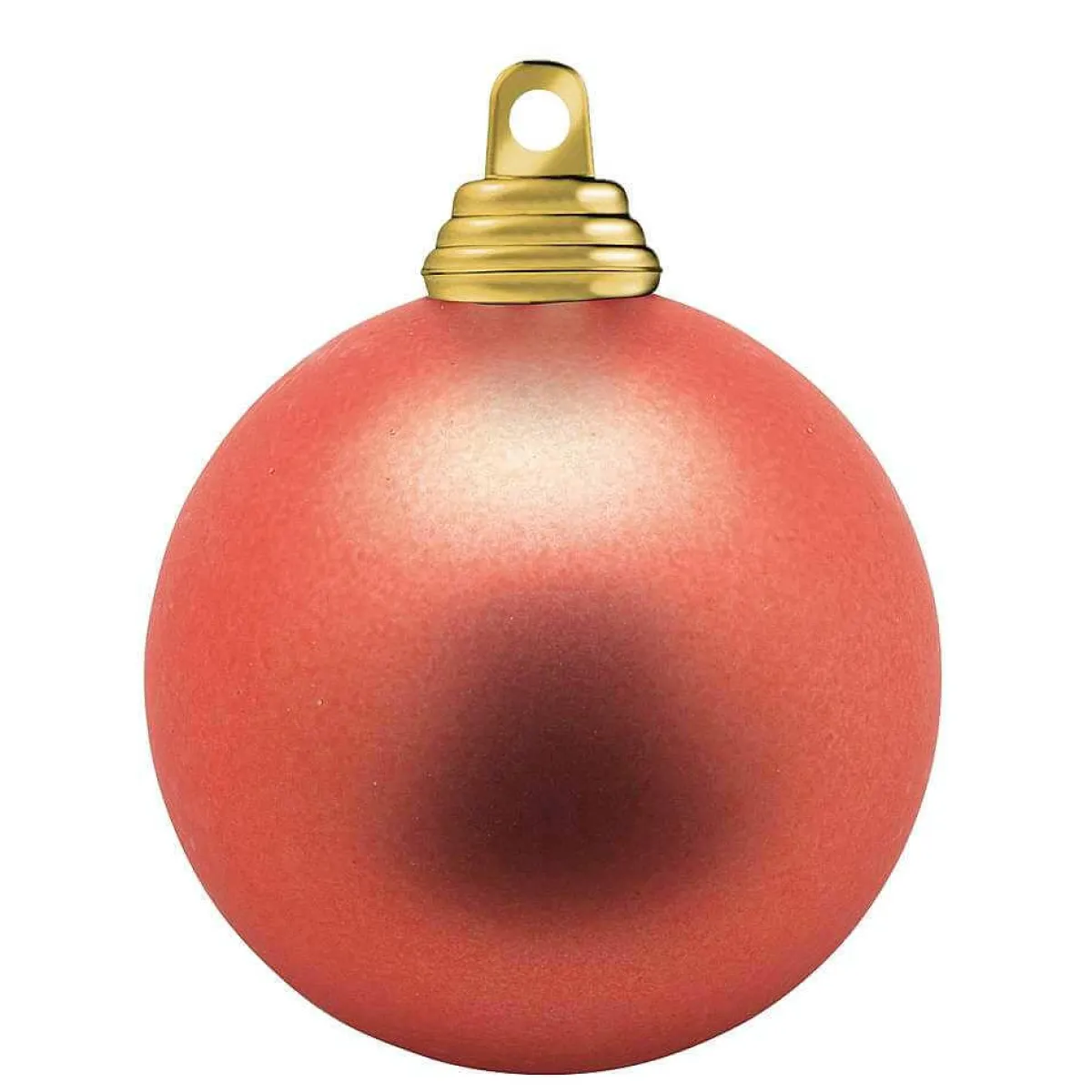 Outlet DecoWoerner Kupfere, Matte Weihnachtskugeln Aus Schwer Entflammbarem Kunststoff, 6 Cm Ø – 24 Stück rot