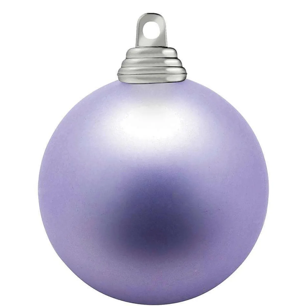 Hot DecoWoerner Lavendel, Matte Weihnachtskugeln Aus Schwer Entflammbarem Kunststoff, 6 Cm Ø – 24 Stück violett