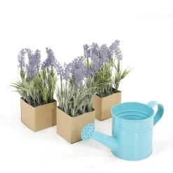Online DecoWoerner Lavendel-Kunstblume Im Papiertopf 20 Cm violett