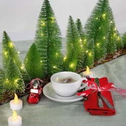 Discount DecoWoerner LED Batterie-Teelichter, 12er Set weiß