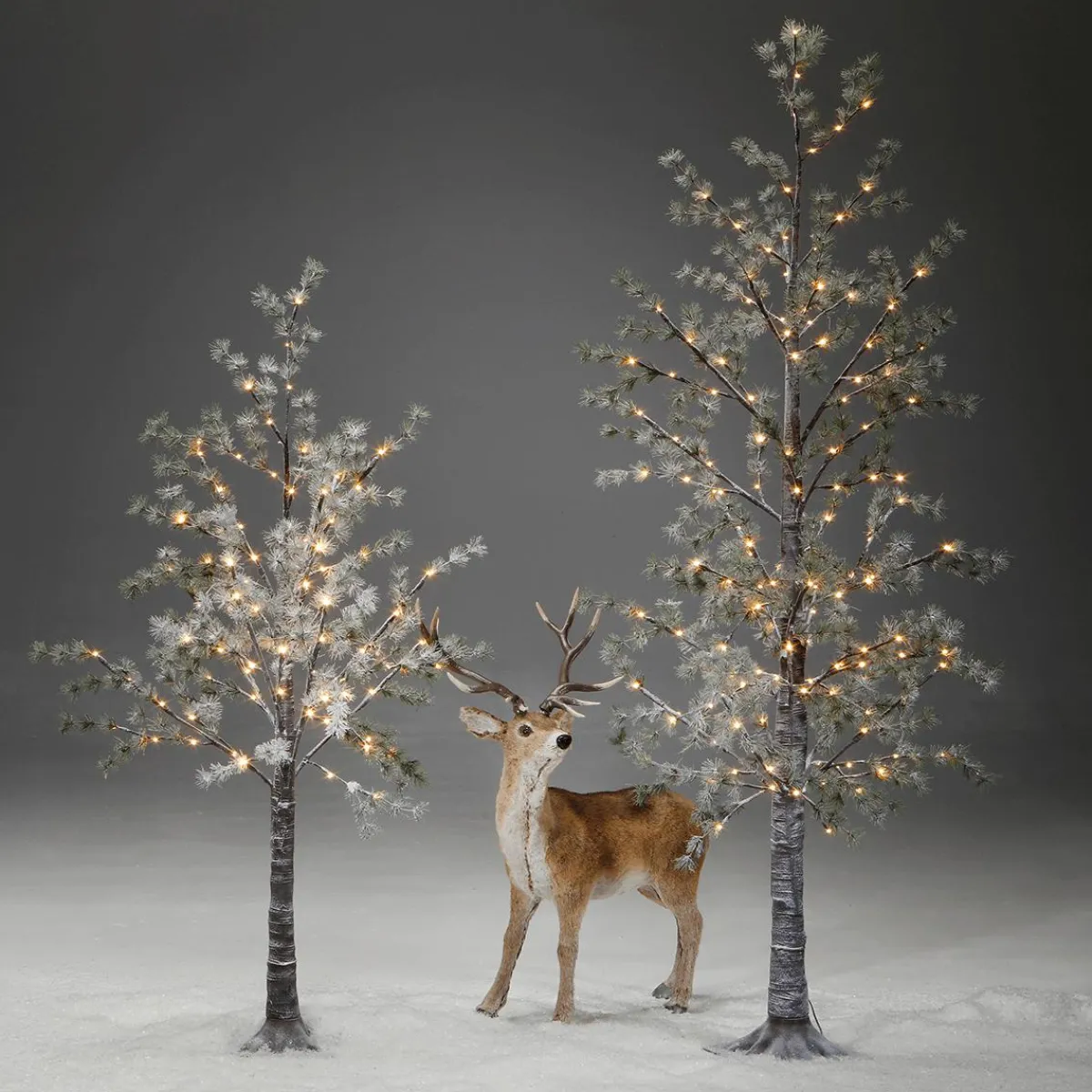 Discount DecoWoerner LED Baum Warmweiß 150 Cm braun