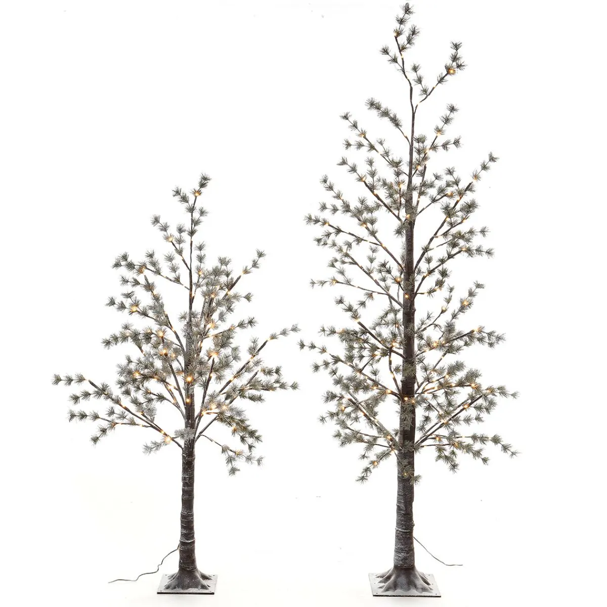 Sale DecoWoerner LED Baum Warmweiß 210 Cm braun
