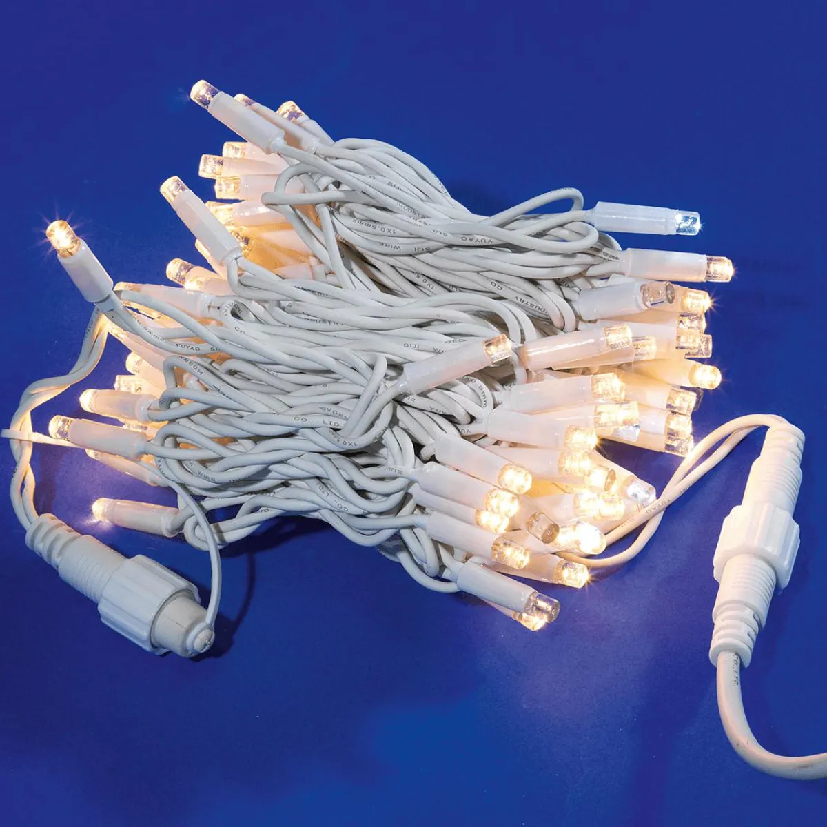 New DecoWoerner LED Blinkende Kupplungslichterkette Für Außen, 10 M weiß