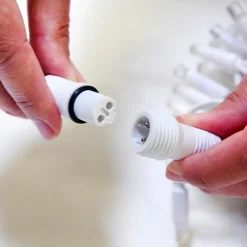 New DecoWoerner LED Blinkende Kupplungslichterkette Für Außen, 10 M weiß