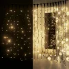 Sale DecoWoerner LED Blinkender Profi Lichtvorhang System IP67 200 Cm