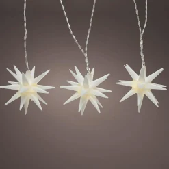 Clearance DecoWoerner LED Deco Strang Ministern 160 Cm weiß