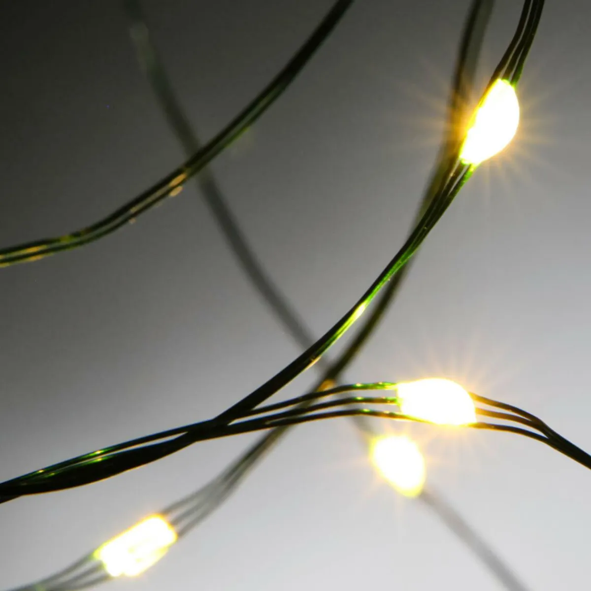 Hot DecoWoerner LED Draht Lichterkette Für Innen, 10 M grün