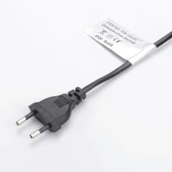 New DecoWoerner LED Globus-Leuchter 50cmØ Schwarz Matt, E27 LED Birne, 230V