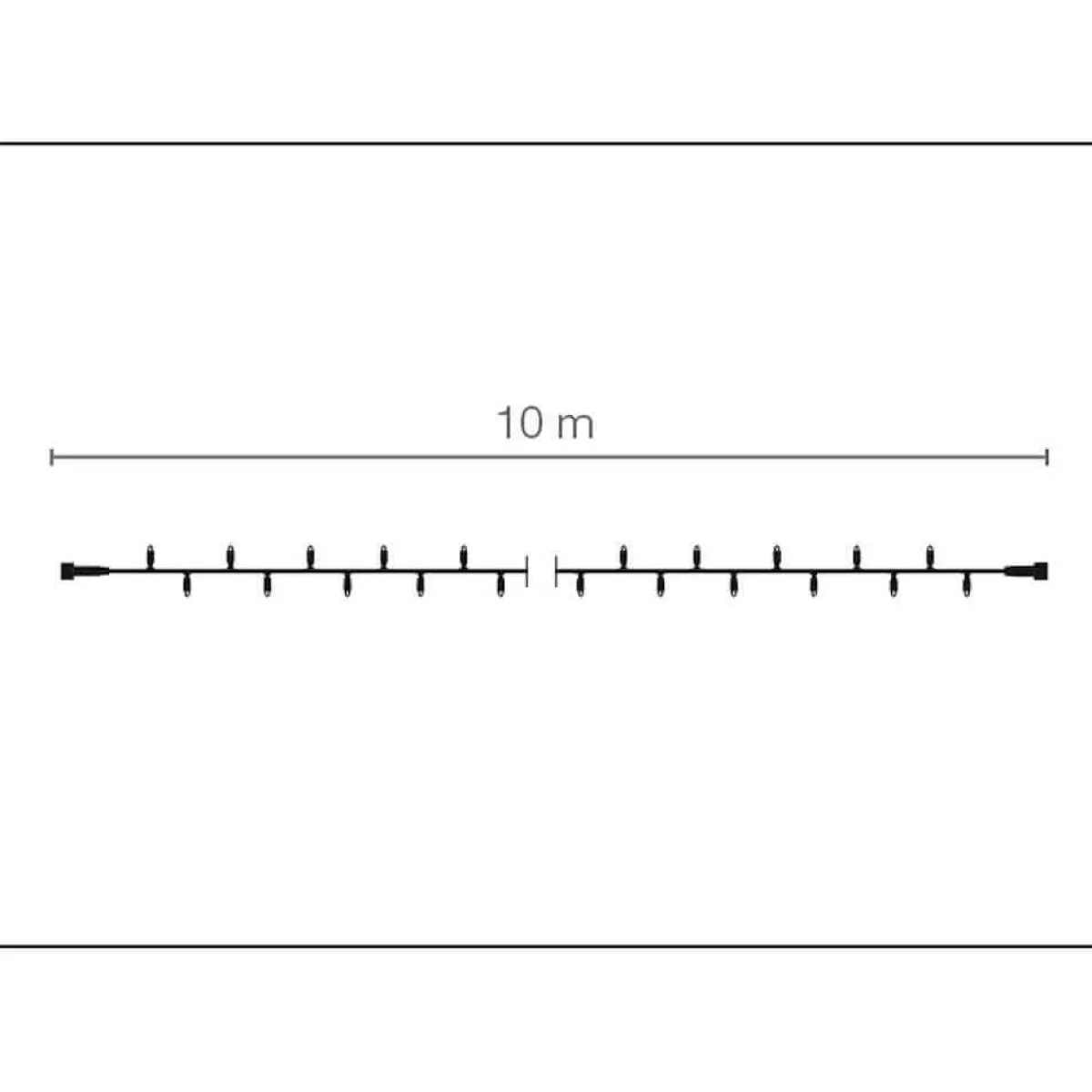 Online DecoWoerner LED Kupplungslichterkette Für Außen IP67, 24 M Ohne Zuleitung