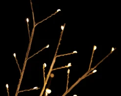 Discount DecoWoerner LED Lichterbaum, 150 Cm weiß